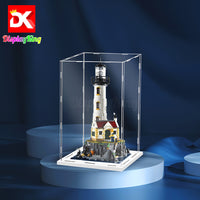 Display King - Acrylic  display case  for LEGO® Motorized Lighthouse 21335