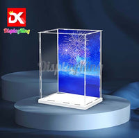 Display King - Acrylic display case with  lettering  for LEGO The Disney Castle 71040