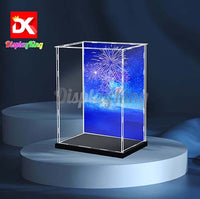 Display King - Acrylic display case with  lettering  for LEGO The Disney Castle 71040