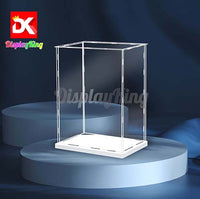 Display King - Acrylic display case with  lettering  for LEGO The Disney Castle 71040