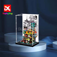 Display King -Acrylic display case for LEGO® NINJAGO City Gardens 71741