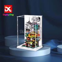 Display King -Acrylic display case for LEGO® NINJAGO City Gardens 71741