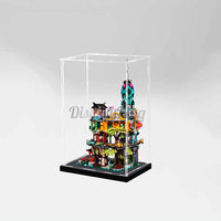 Display King -Acrylic display case for LEGO® NINJAGO City Gardens 71741