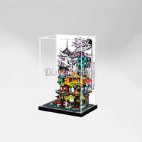 Display King -Acrylic display case for LEGO® NINJAGO City Gardens 71741