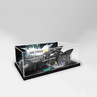 Display King - Acrylic display case with lettering for LEGO® Batmobile 76139