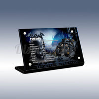 Display King - Acrylic display plaque for Lego DC Batman Batmobile Tumbler 76240