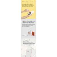 XIAOMI Bluetooth AR Photo Portable Printer