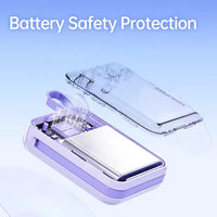 MOVE SPEED YSPBQ10Plus Portable Charger Mini Cute Power Bank 10000mAh 22.5W (CCC Certified)