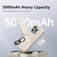 MOVE SPEED S10 Ultra-thin Titanium Magnetic Power Bank 5000mAh PD20W (YSPBS05)