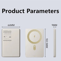 MOVE SPEED S05 Wireless Power Bank 5000mAh YSPBS053C (CCC Certified)