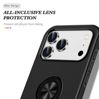 iPhone 17 Pro Max Magnetic Ring Holder Shockproof Case Cover