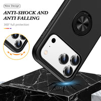 iPhone 17 Pro Max Magnetic Ring Holder Shockproof Case Cover