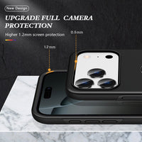 iPhone 17 Pro Magnetic Ring Holder Shockproof Case Cover