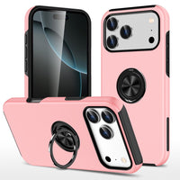 iPhone 17 Pro Magnetic Ring Holder Shockproof Case Cover