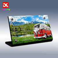 Display King - Acrylic Display plaque for LEGO Volkswagen T1 Camper Van10220