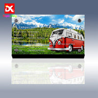 Display King - Acrylic Display plaque for LEGO Volkswagen T1 Camper Van10220