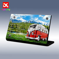 Display King - Acrylic Display plaque for LEGO Volkswagen T1 Camper Van10220