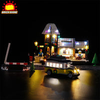 Brick Shine Light Kit for LEGO® Winter Village Station 10259