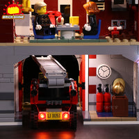 Brick Shine Light Kit for LEGO® Winter Village Fire Station 10263