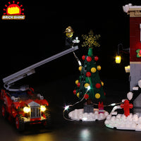 Brick Shine Light Kit for LEGO® Winter Village Fire Station 10263
