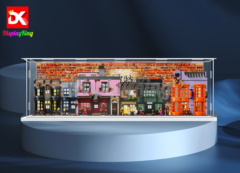 Lego diagon alley online display case