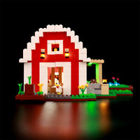 Brick Shine -  Light Kit for LEGO® The Red Barn 21187