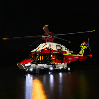 Brick Shine -  Light Kit for LEGO® Airbus H175 Rescue Helicopter 42145