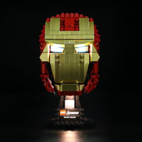 Brick Shine - GC Light Kit for LEGO® 76165 Iron Man Helmet