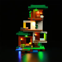 Brick Shine -  Light Kit for LEGO® The Modern Treehouse 21174