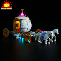Brick Shine - Light Kit for LEGO® Cinderella's Royal Carriage 43192