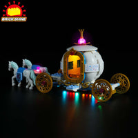 Brick Shine - Light Kit for LEGO® Cinderella's Royal Carriage 43192