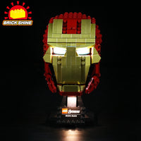 Brick Shine - GC Light Kit for LEGO® 76165 Iron Man Helmet