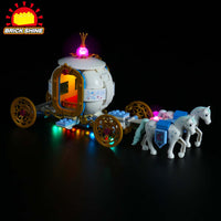 Brick Shine - Light Kit for LEGO® Cinderella's Royal Carriage 43192