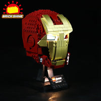 Brick Shine - GC Light Kit for LEGO® 76165 Iron Man Helmet
