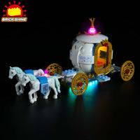 Brick Shine - Light Kit for LEGO® Cinderella's Royal Carriage 43192