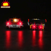 Brick Shine Light  Kit for LEGO® 1968 Chevrolet Corvette & C8.R Race Car 76903