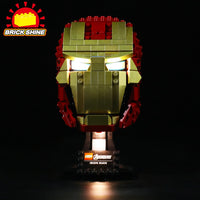 Brick Shine - GC Light Kit for LEGO® 76165 Iron Man Helmet