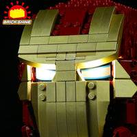 Brick Shine - GC Light Kit for LEGO® 76165 Iron Man Helmet