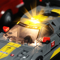 Brick Shine Light  Kit for LEGO® 1968 Chevrolet Corvette & C8.R Race Car 76903