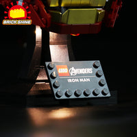 Brick Shine - GC Light Kit for LEGO® 76165 Iron Man Helmet