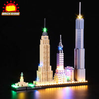 Brick Shine Light Kit for LEGO® New York City 21028