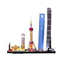 Brick Shine Light Kit for LEGO® Architecture Shanghai 21039