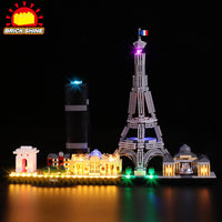 Brick Shine - Light Kit for LEGO® Architecture Paris 21044