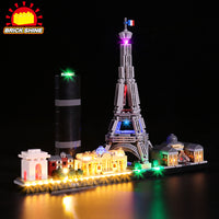 Brick Shine - Light Kit for LEGO® Architecture Paris 21044