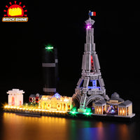 Brick Shine - Light Kit for LEGO® Architecture Paris 21044