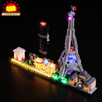 Brick Shine - Light Kit for LEGO® Architecture Paris 21044