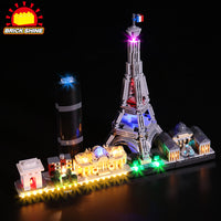 Brick Shine - Light Kit for LEGO® Architecture Paris 21044
