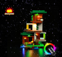 Brick Shine -  Light Kit for LEGO® The Modern Treehouse 21174