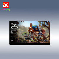 Display King - Display plaque for LEGO Medieval Blacksmith 21325