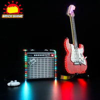 Brick Shine -  Light Kit for LEGO® Fender Stratocaster 21329